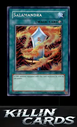 Salamandra (Dark Duel Stories) DDS-006 YuGiOh Prismatic Secret Rare Yu-Gi-Oh! Vi - Image 1