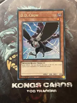 RA02-EN002 "D.D. Crow" Secret Rare  YuGiOh! NEW - Image 2
