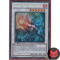 Yugioh Laval the Greater HA05-EN023 Secret Rare 1st Edition NM - Image 2
