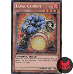 Yugioh Laval Cannon HA06-EN003 Secret Rare 1st Edition NM - Image 3