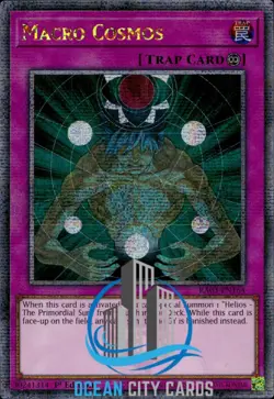 Yugioh Macro Cosmos RA03-EN164 Quarter Century secret rare - Image 1