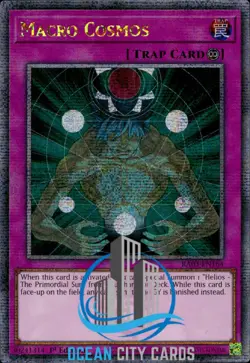 Yugioh Macro Cosmos RA03-EN164 Quarter Century secret rare - Image 3