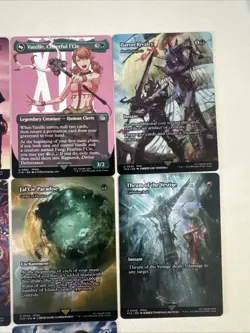 Magic The Gathering Final Fantasy Full Art Borderless Bundle X 7 Cards - Image 7