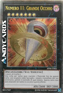 NUMBER 11: BIG EYE • (Number 11: Big Eye) • Ultimate • AP06 IT002 • Yugioh - Image 2