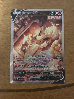 Pokemon Flareon V SWSH179 SWSH: Sword & Shield Promo Cards Holo M/NM - Image 11