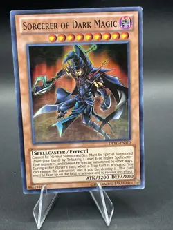 Yugioh Sorcerer of Dark Magic DPYG-EN010 Super Rare Unlimited Edition LP - Image 1