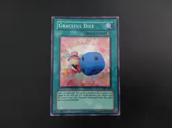 Yugioh - Graceful Dice TSC-E002 Prismatic Secret Rare Promo - Image 1