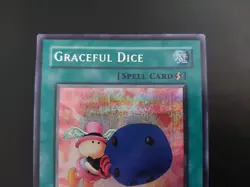 Yugioh - Graceful Dice TSC-E002 Prismatic Secret Rare Promo - Image 2