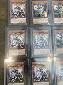 Yugioh trading cards lot of 15 Black Luster Soldier Cards - Image 1