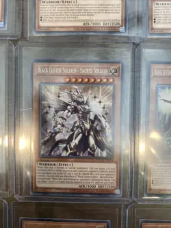 Yugioh trading cards lot of 15 Black Luster Soldier Cards - Image 9