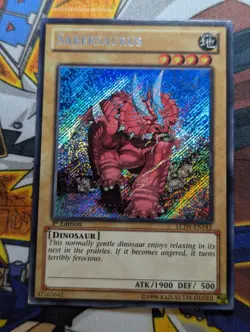 SABERSAURUS - LCJW-EN143 - Yu-Gi-Oh Collectable Card - 1st Edition NM - Image 1