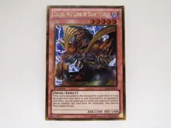 1x (LP) Goldd, Wu-Lord of Dark World - PGLD-EN054 - Gold Rare - 1st YuGioh - Image 1