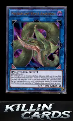 1st Edition Predaplant Verte Anaconda DUOV-EN021 Ultra Rare Duel Overload YuGiOh - Image 1