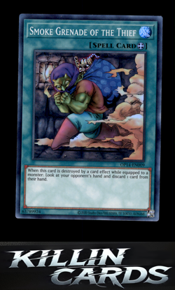 Smoke Grenade of the Thief OP14-EN009 Super Rare OTS Tournament Pack 14 YuGiOh C - Image 3