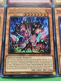 Snake-Eyes Diabellstar + Flamberge + Ash + Oak + Birch + Startling | YuGiOh! - Image 6