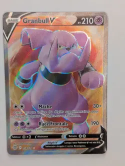 Granbull V - 159/172 - Pokemon Brilliant Stars Sword Shield Full Art Card NM - Image 1