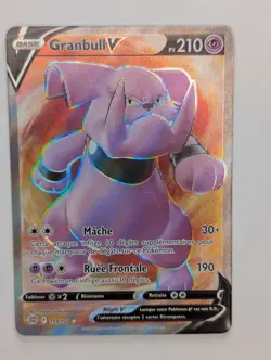 Granbull V - 159/172 - Pokemon Brilliant Stars Sword Shield Full Art Card NM - Image 3