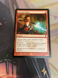 MTG - GALVANIC BLAST - COMMON - SCARS OF MIRRODIN - NM - Image 1