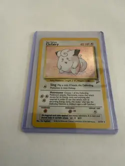 Clefairy Base Set 2 Holo Rare Pokemon Card 6/130 - Image 4