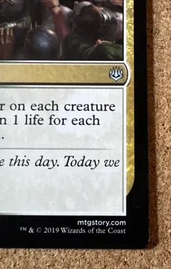 Pledge of Unity [War of the Spark] Magic MTG 210/264 - Image 4