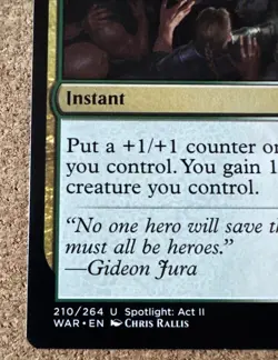 Pledge of Unity [War of the Spark] Magic MTG 210/264 - Image 5