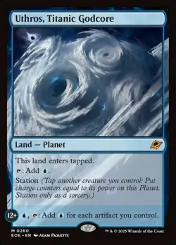 Uthros Titanic Godcore - MtG Edge of Eternities - NM - Image 1