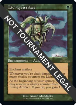 Living Artifact (Retro Frame) 30th Anniversary Edition MTG - Image 1