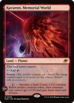 Kavaron Memorial World - MtG Edge of Eternities - NM - Image 1
