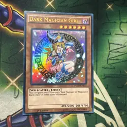 Yugioh! Dark Magician Girl YGLD-ENB03 Ultra Rare 1st Edition VLP - Image 1