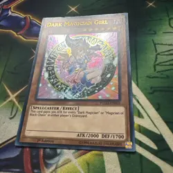 Yugioh! Dark Magician Girl YGLD-ENB03 Ultra Rare 1st Edition VLP - Image 2