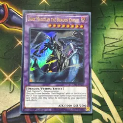 Yugioh! Dark Magician the Dragon Knight GFP2-EN125 Ultra Rare 1st Edition NM - Image 1