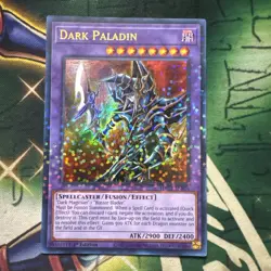 Yugioh! Dark Paladin HAC1-EN018 Ultra Rare 1st Edition NM - Image 1