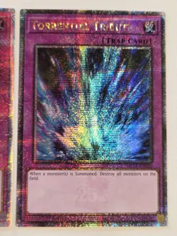 Torrential Tribute MP24-EN010 Quarter Century Secret Rare QCAC-KR097 Yugioh Set - Image 2