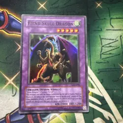 Yugioh! Fiend Skull Dragon LOD-039 Super Rare Unlimited MP - Image 1