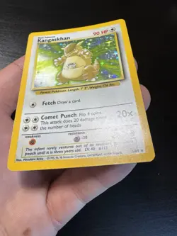 Kangaskhan 5/64 Holo Rare Jungle No Symbol Error Misprint Pokemon Card - Image 10