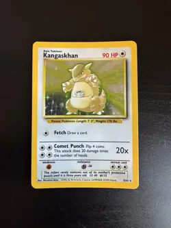 Kangaskhan 5/64 Holo Rare Jungle No Symbol Error Misprint Pokemon Card - Image 21