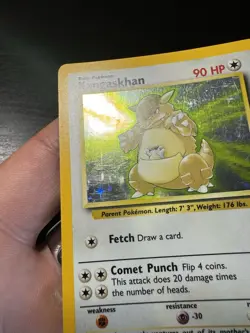 Kangaskhan 5/64 Holo Rare Jungle No Symbol Error Misprint Pokemon Card - Image 6