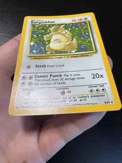 Kangaskhan 5/64 Holo Rare Jungle No Symbol Error Misprint Pokemon Card - Image 9