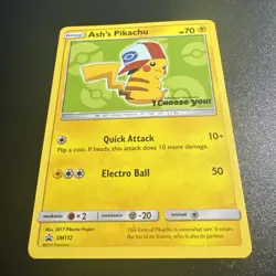 Ash's Pikachu SM112 "I Choose You" Promo SM Promos Pokémon Card - Image 1