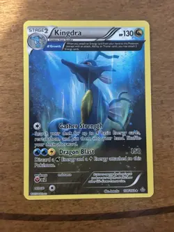 Kingdra (Alpha) 108/160 Holo Rare XY - Primal Clash Pokémon Card LP - Image 1
