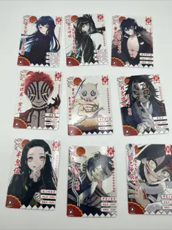 Anime Shiny and Regular Demon Slayer Card Lot SR, SSR, R, LR, GR, Commons - Image 14