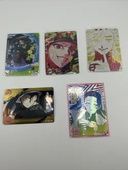 Anime Shiny and Regular Demon Slayer Card Lot SR, SSR, R, LR, GR, Commons - Image 2