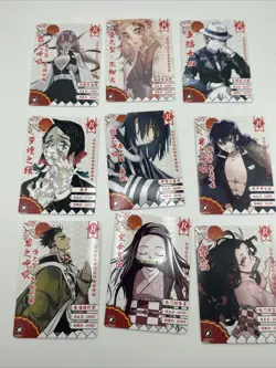 Anime Shiny and Regular Demon Slayer Card Lot SR, SSR, R, LR, GR, Commons - Image 6