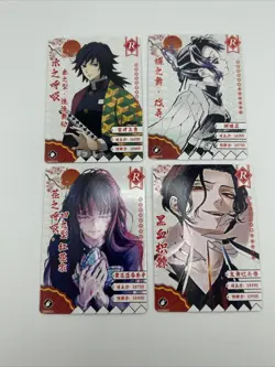 Anime Shiny and Regular Demon Slayer Card Lot SR, SSR, R, LR, GR, Commons - Image 8