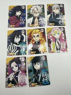 Anime Shiny and Regular Demon Slayer Card Lot SR, SSR, R, LR, GR, Commons - Image 9