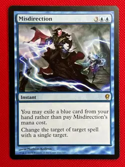 MTG 1X Misdirection X1 Conspiracy Magic - NM - Image 1