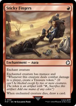 Sticky Fingers (PIP 191) Near Mint Foil - MTG single - Image 1