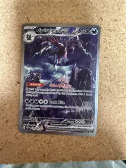 Pokemon TCG: White Flare Hydreigon ex SIR 169/086 English M/NM - Image 1