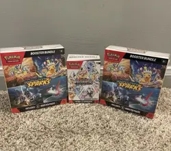 Pokemon Prismatic Evolutions (1x) and Surging Sparks (2x) Booster Bundle Set ✅ - Image 2