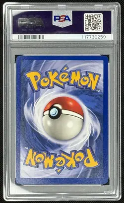 1999 Pokemon TCG Fossil Gengar #5 Holo PSA 8- WOTC #117730259 - Image 2